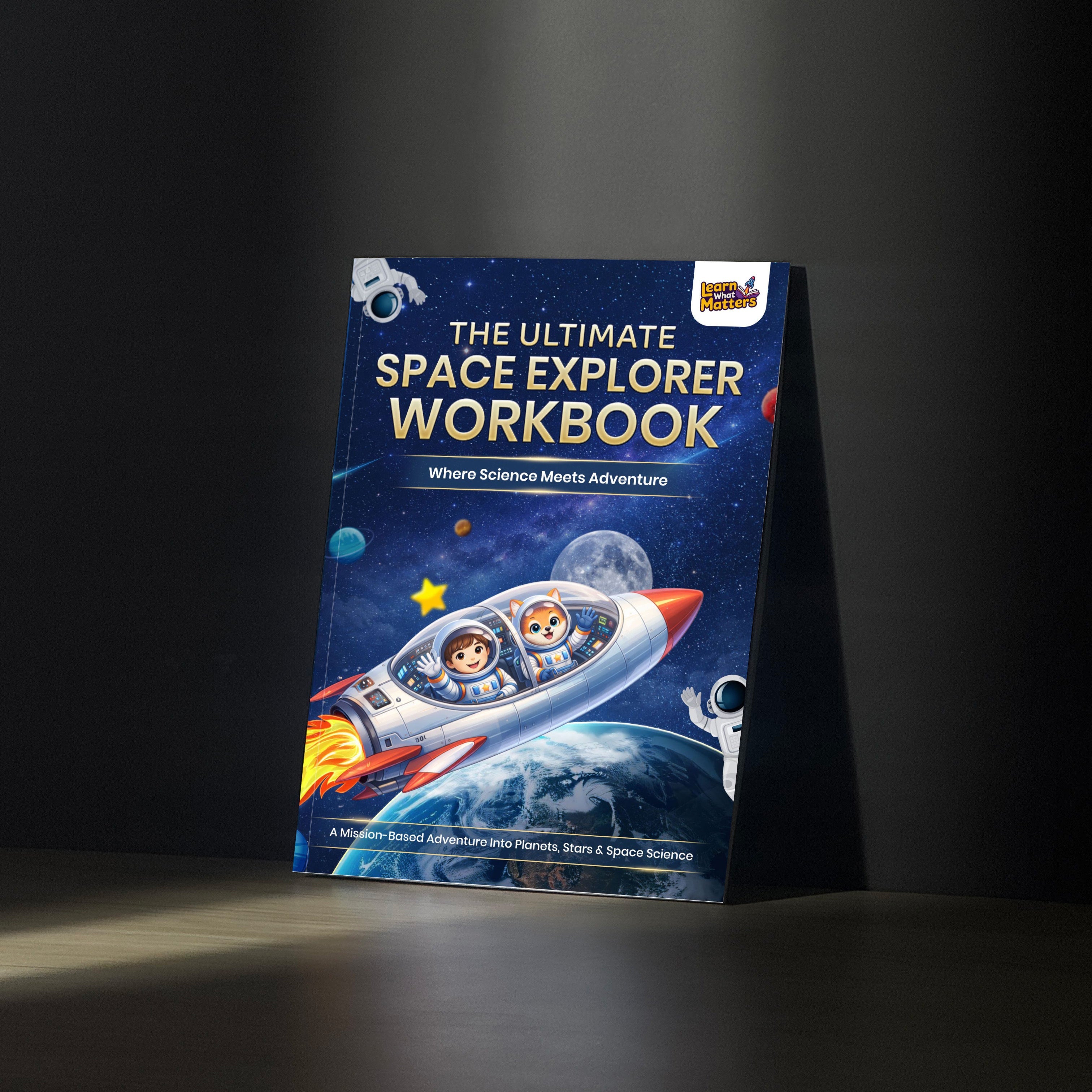 The Ultimate Space Explorer Workbook - QR enabled learning